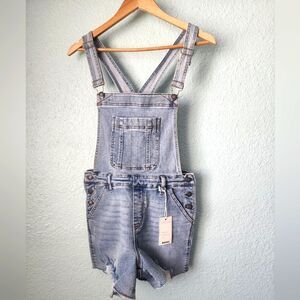 Judy Blue Delaney Classic Denim Jeans shorts Romper